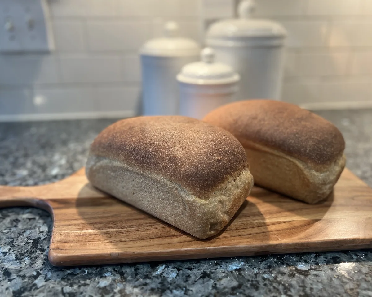 Freshly Milled Sourdough Sandwich Loaf